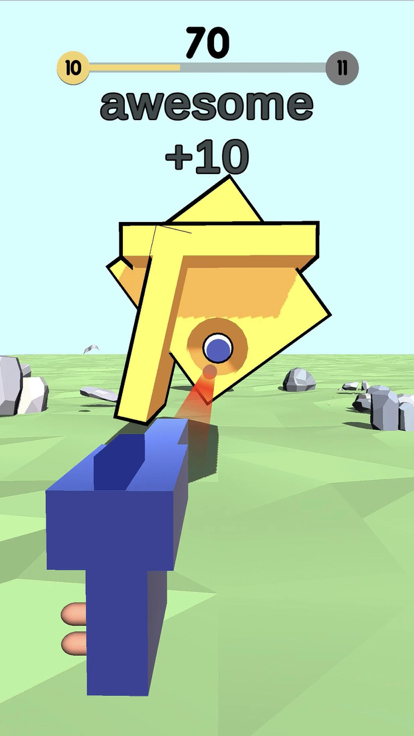 In the target!游戏截图