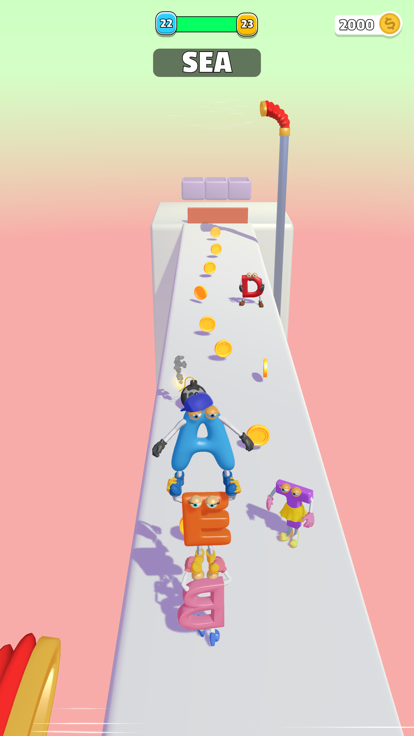 Word Stack Run游戏截图