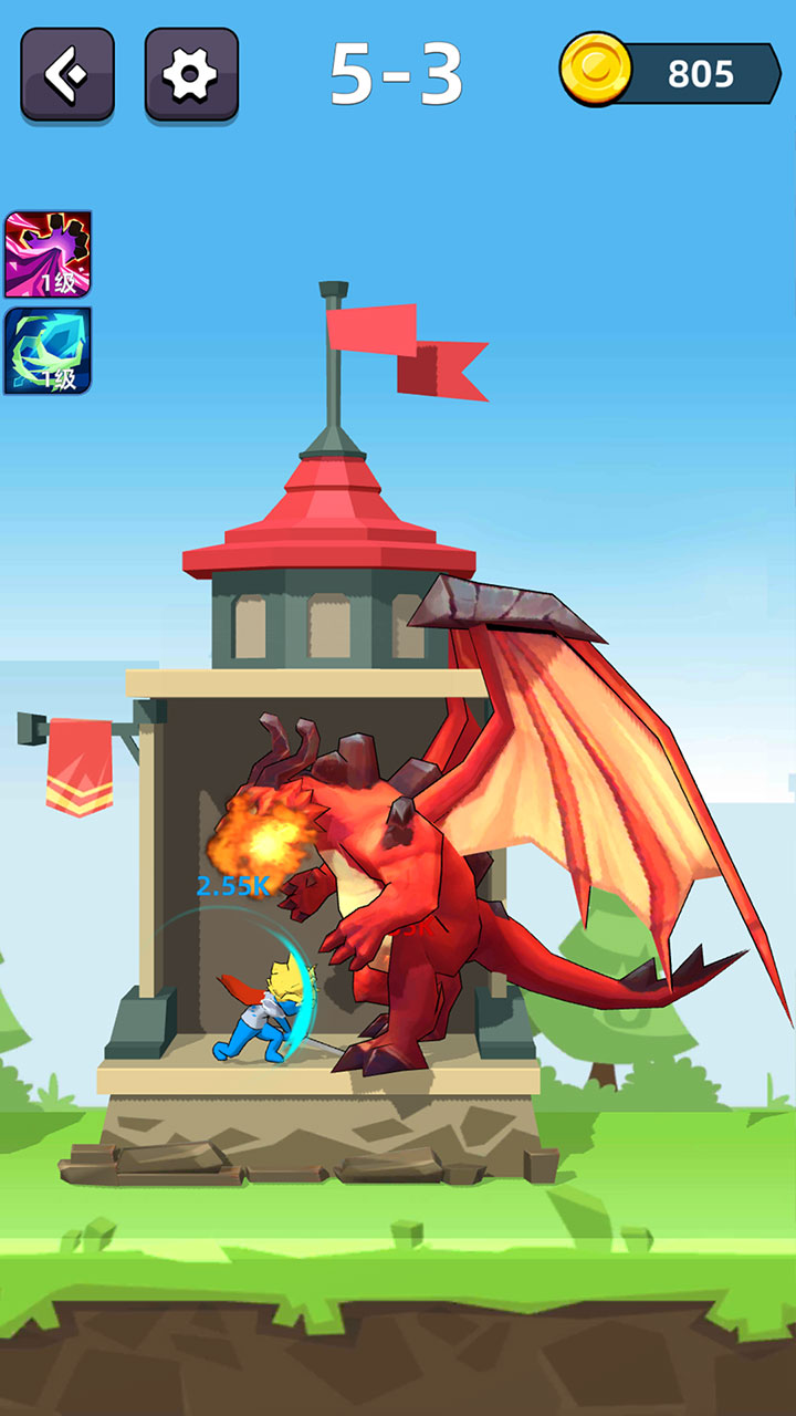 打死那个怪兽游戏截图