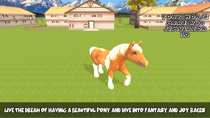Pony Horse Maze Run游戏截图