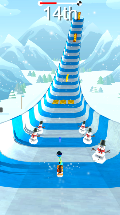 Snowslide: Snow Running游戏截图