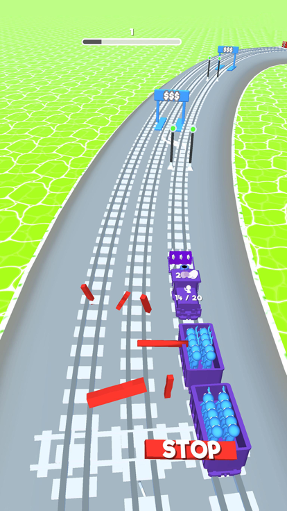 Train Zoom Delivery游戏截图