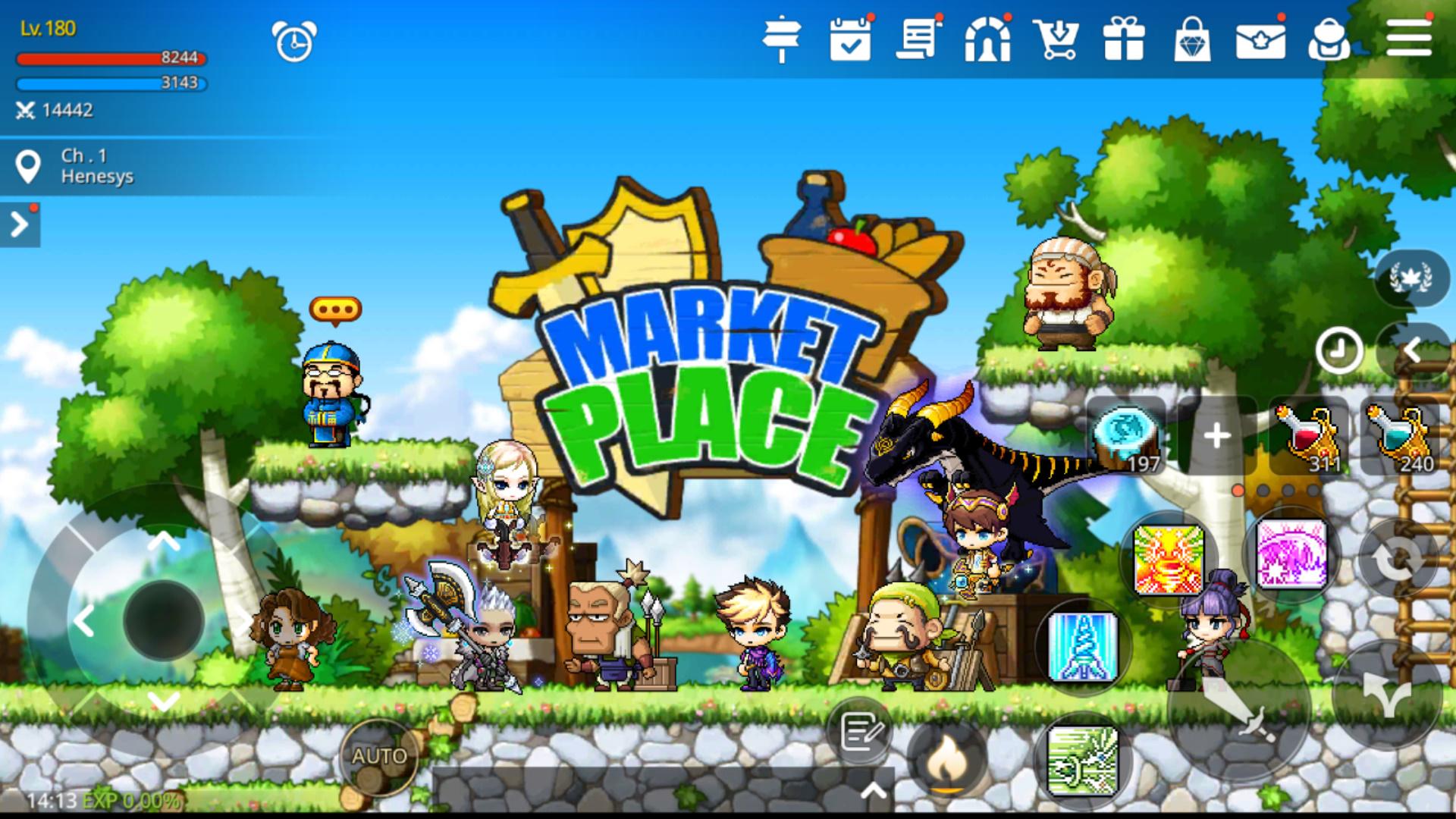 MapleStory M - Fantasy MMORPG游戏截图