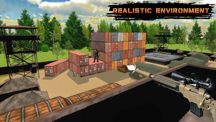 Commando behind war: contract sniper killer pro游戏截图