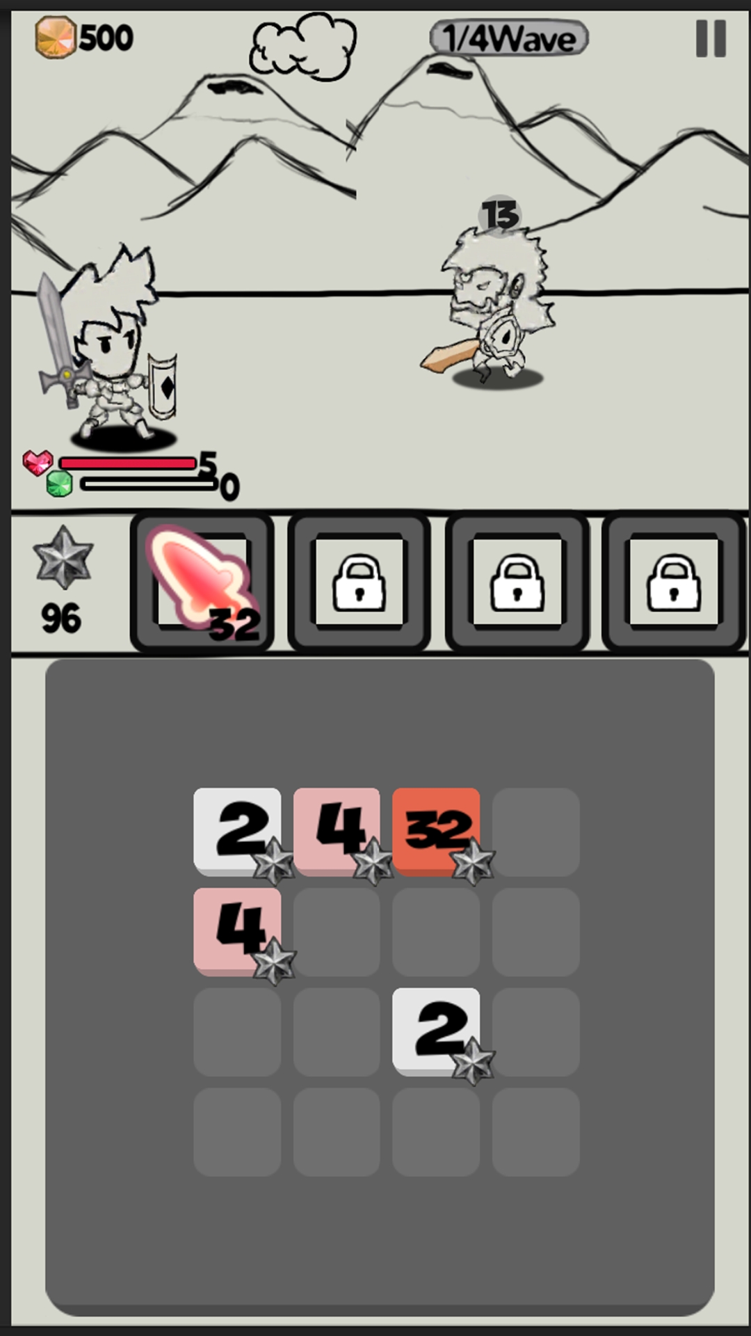 暴击！2048游戏截图