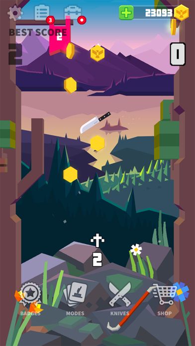 飞刀大挑战游戏截图