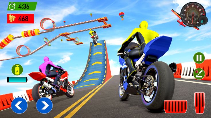 Superhero Bike Racing Games游戏截图
