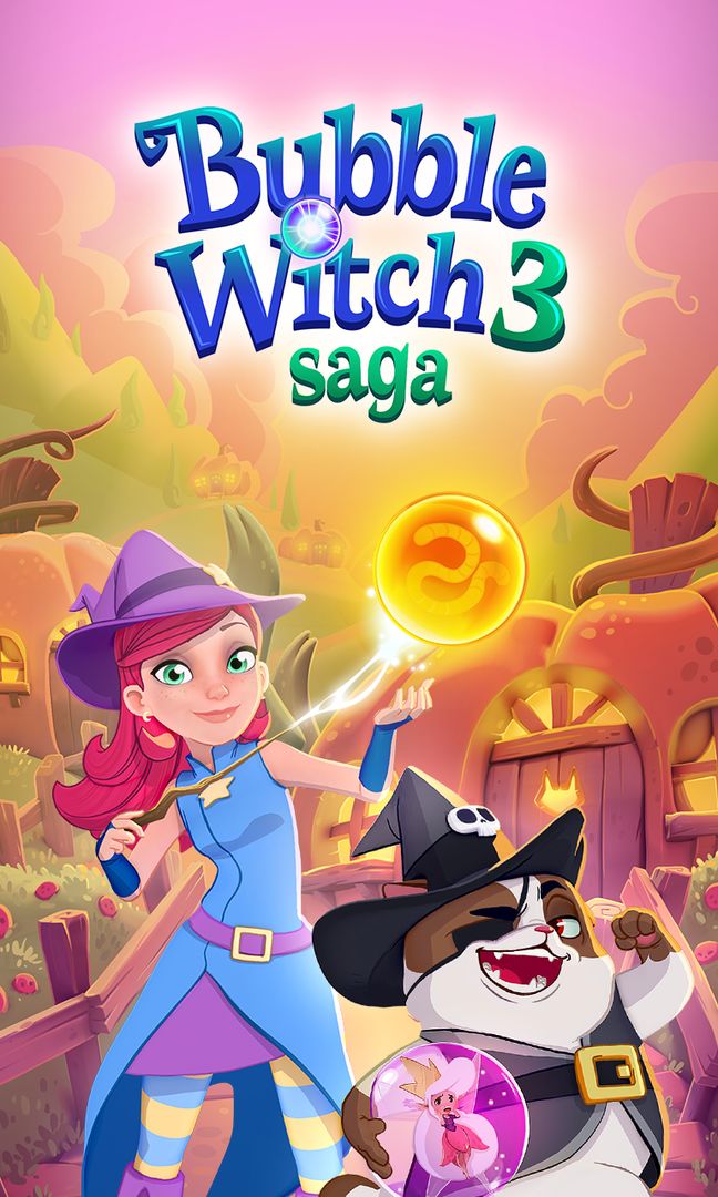 Screenshot of Bubble Witch 3 Saga