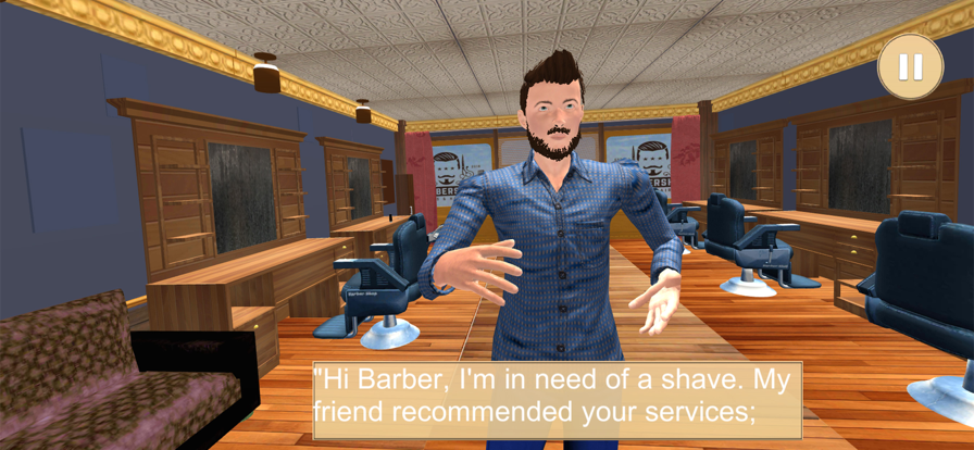 Barber Hair Cut: Hair Salon 3D游戏截图