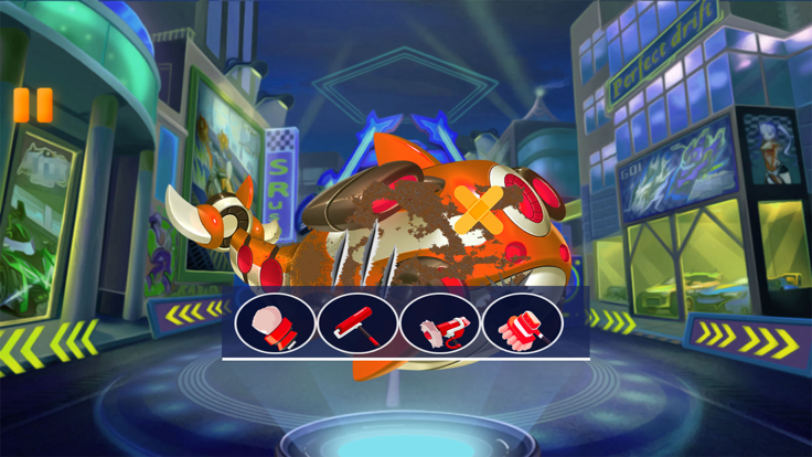 Robot Car Wash Car Cleaning游戏截图