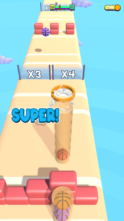 Hoop Run 3D!游戏截图