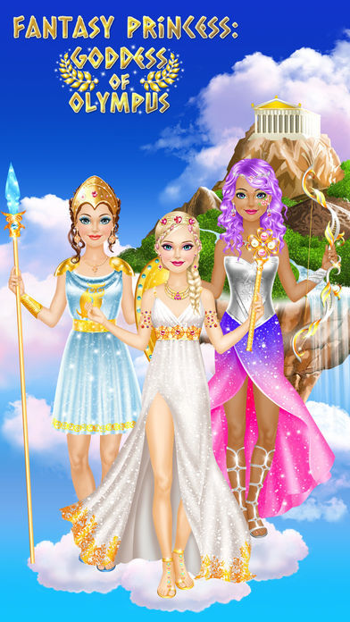 Fantasy Princess - Girls Makeup & Dress Up Games游戏截图
