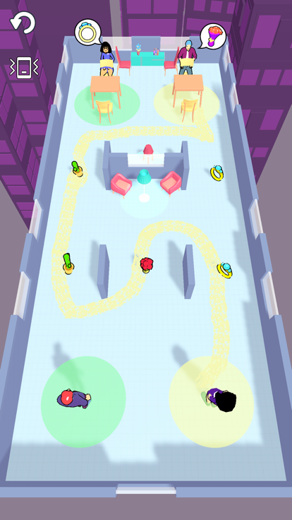 Couple Match 3D游戏截图