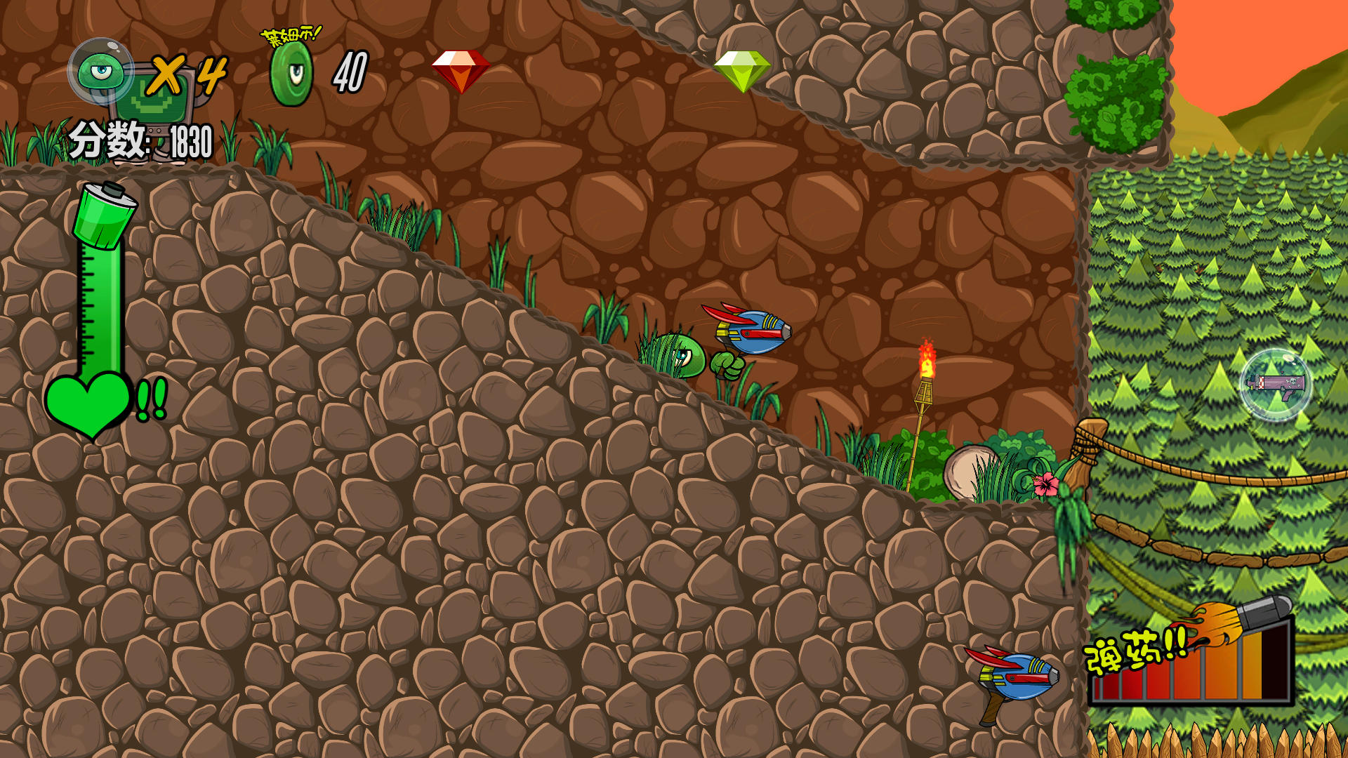 史莱姆与宝石游戏截图