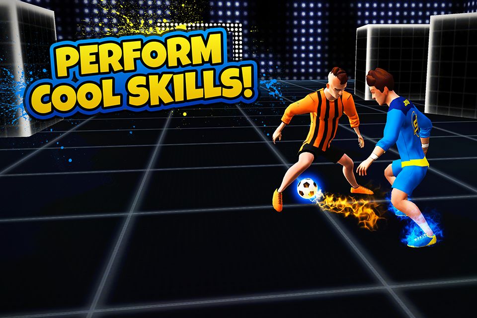 Screenshot of SkillTwins Football Game