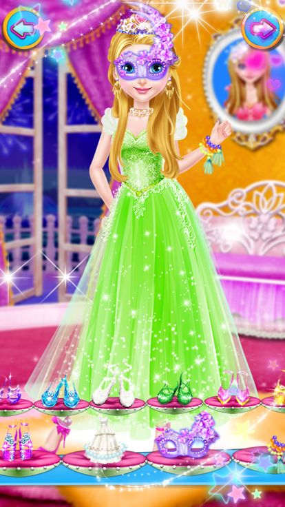 公主游戏美发化妆养成!游戏截图