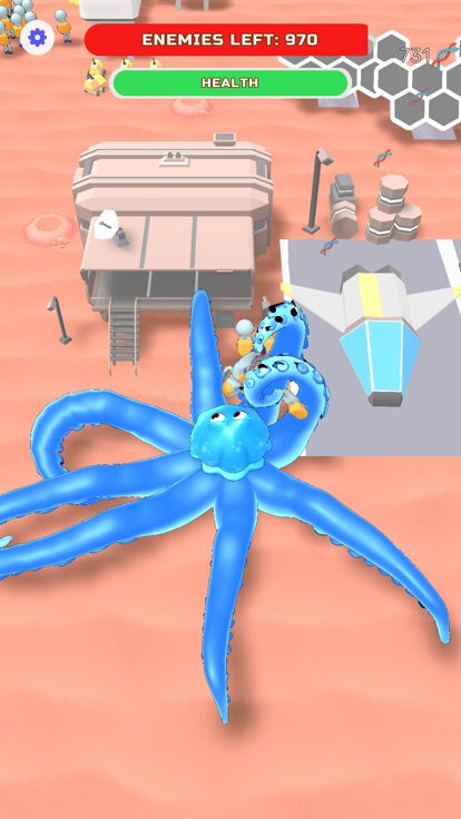 Tentacles Attack游戏截图