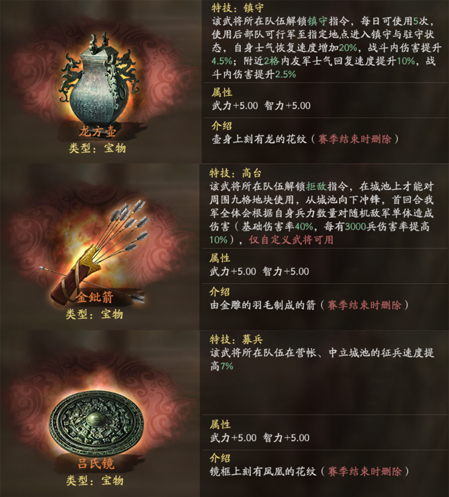 自定义特技装备，助你驰骋战场！