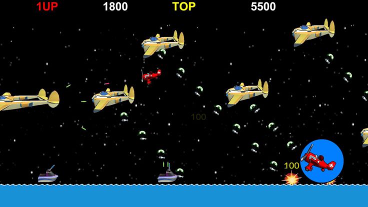 Sky Soldiers - RETRO GAME -游戏截图