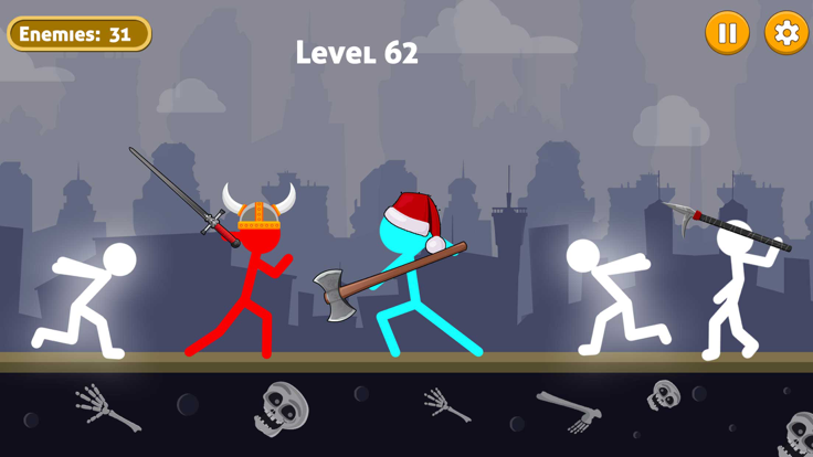 Stickman Fight Battle Games游戏截图