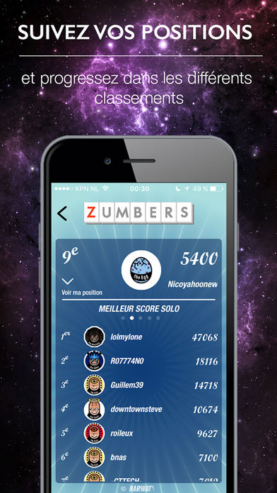 Zumbers - Calcul mental游戏截图