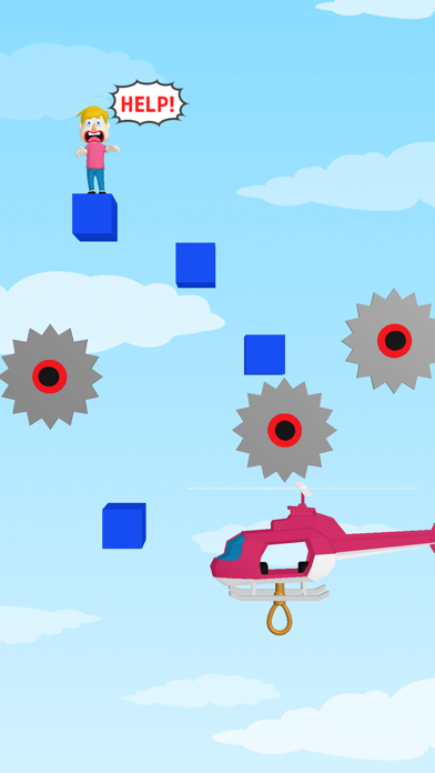 Help copter - rescue puzzle游戏截图