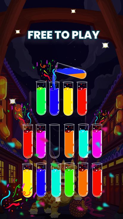 Water Sort - Brain Puzzle Game游戏截图