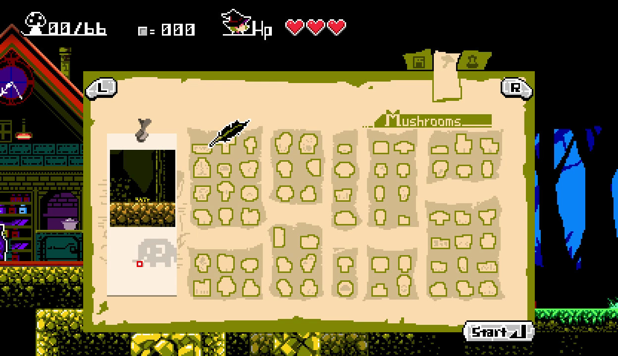 The Witch & The 66 Mushrooms游戏截图