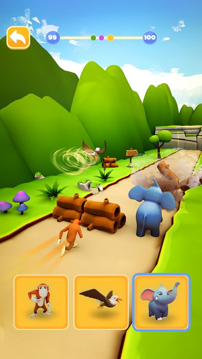 Animal Shifting: Transform Run游戏截图