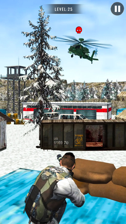 Sniper Game: Shooting Gun Game游戏截图