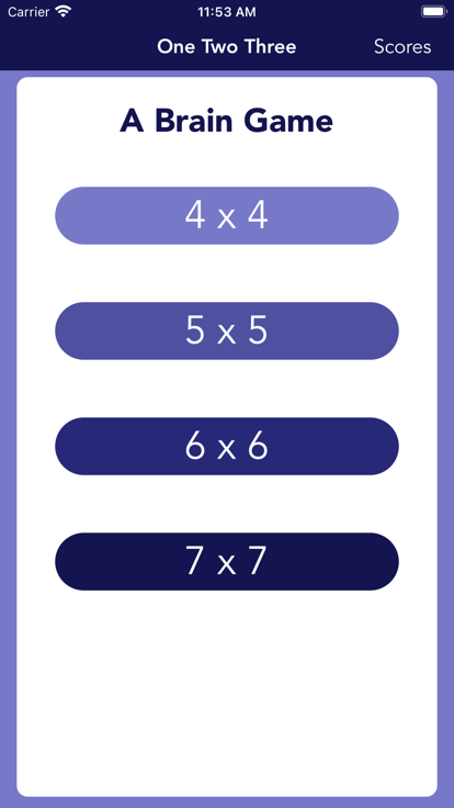 Brain Game - One Two Three游戏截图