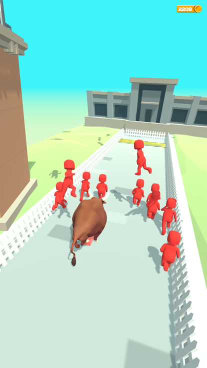 Bull Run 3D!游戏截图