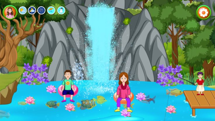 我的野生动物小镇露营游戏游戏截图