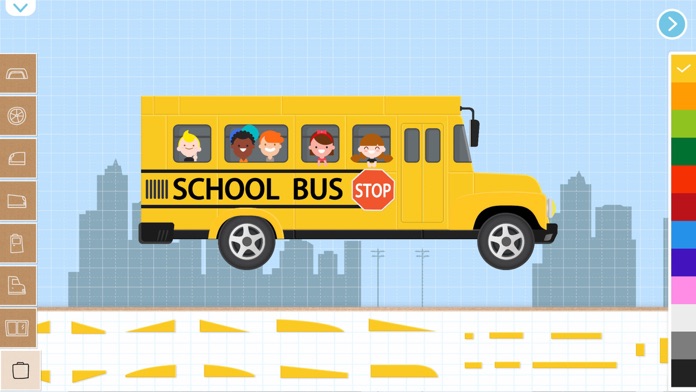 積木汽車2兒童遊戲（完整版）:警車消防車卡車創造和賽車遊戲游戏截图