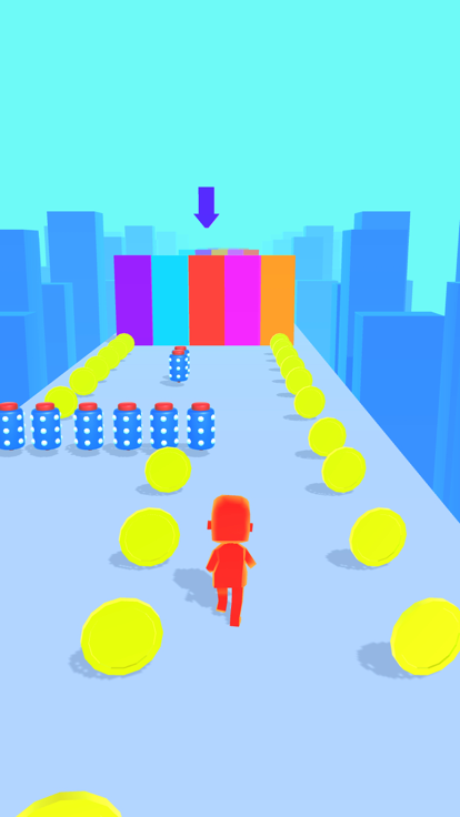 Hyper 跑 3D 离线 游戏游戏截图