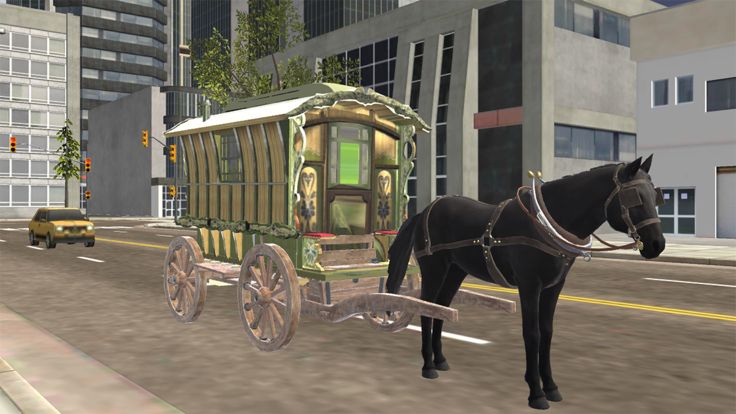 Horse Coach Simulator 3D游戏截图