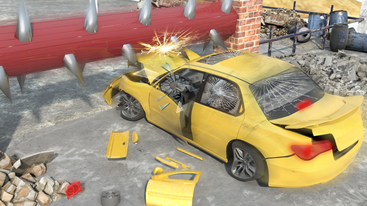 车祸模拟器游戏 2023：车祸模拟器 3D 游戏 23游戏截图
