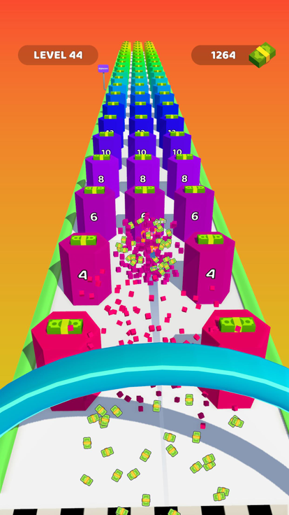 Rolling Paint Runner游戏截图