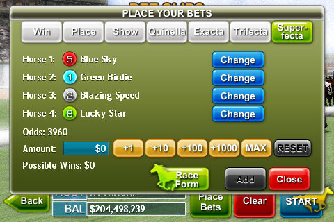 Virtual Horse Racing 3D游戏截图