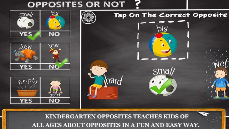 Kids Opposites Learning Games游戏截图