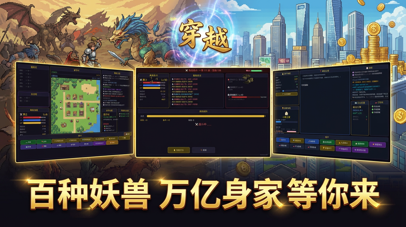 穿越乱世回现实成首富游戏截图