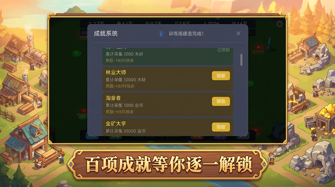 村庄崛起 - 放置挂机游戏截图