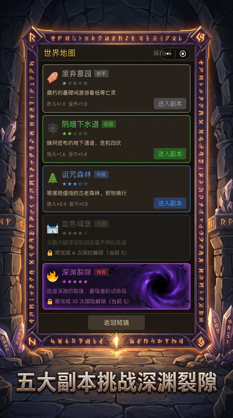 地牢探险游戏截图