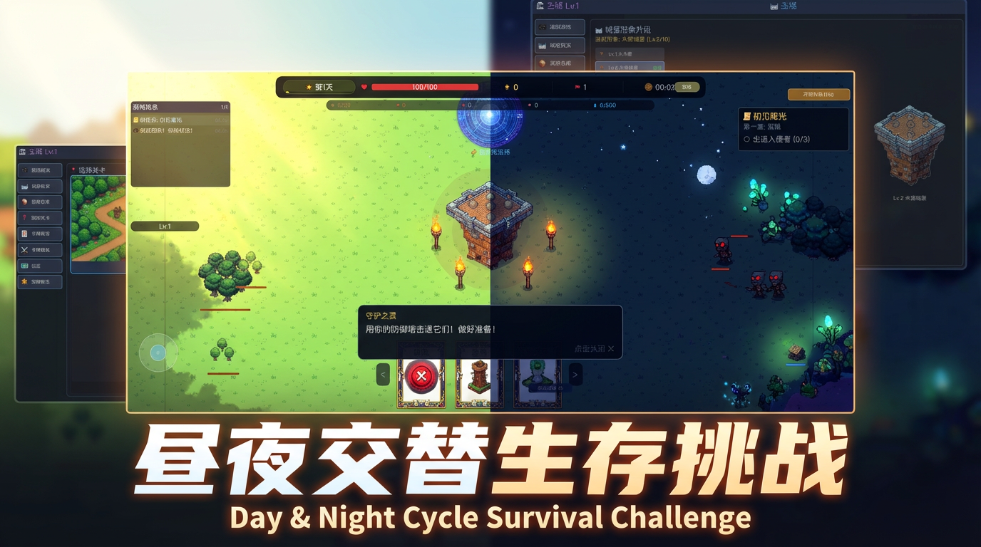 卡牌防御幸存者游戏截图