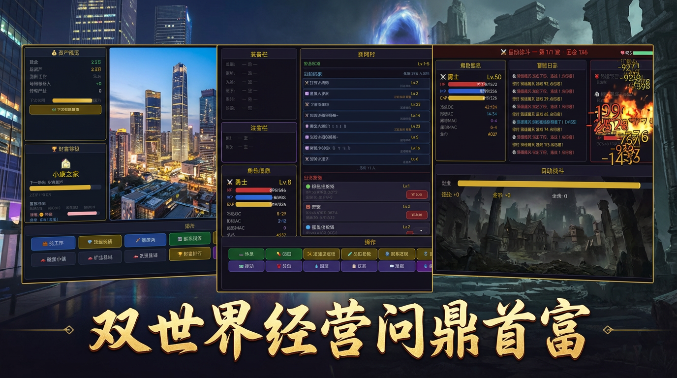 穿越乱世回现实成首富游戏截图