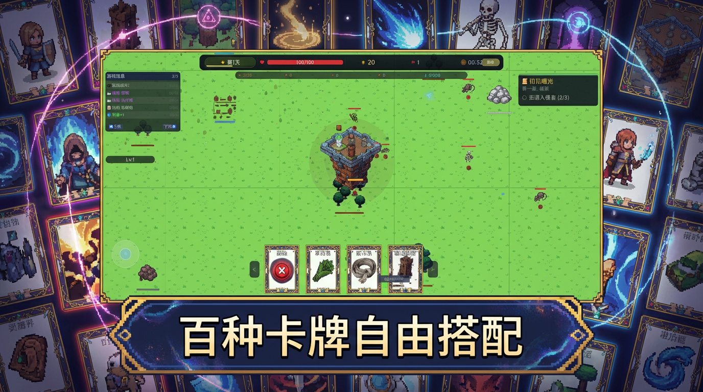 卡牌防御幸存者游戏截图