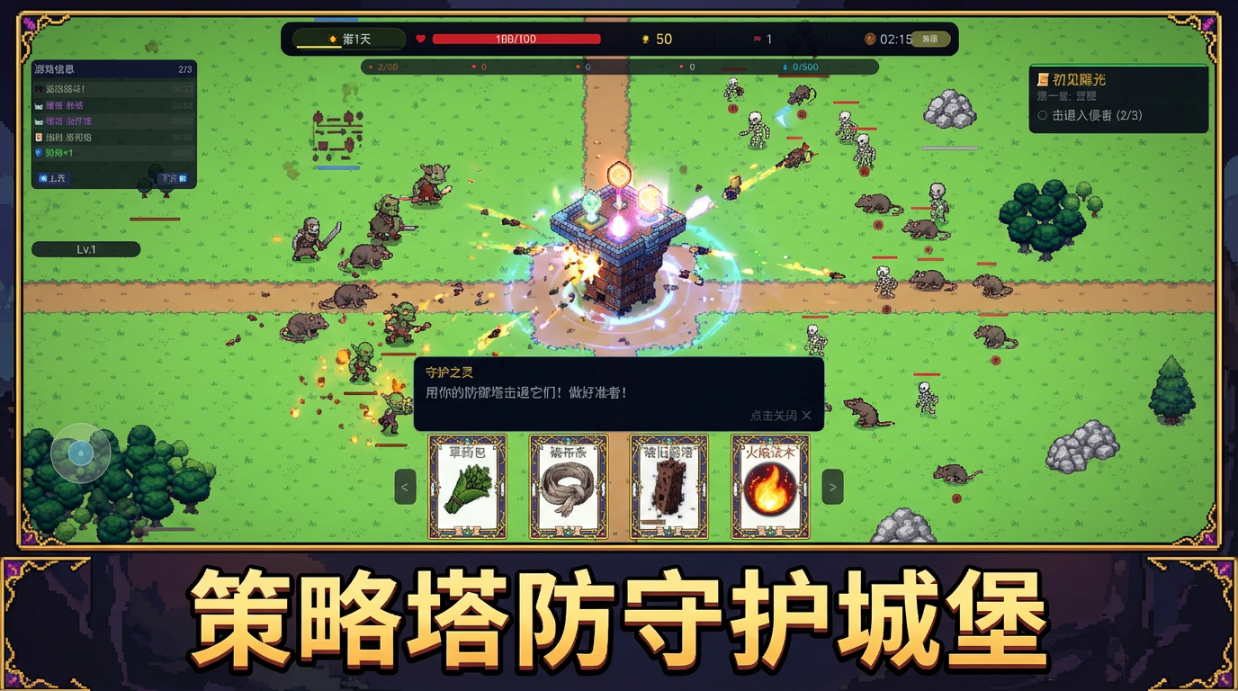 卡牌防御幸存者游戏截图