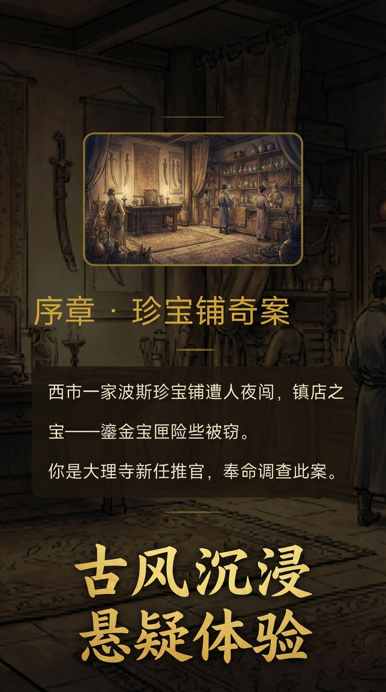 金匣奇谭：古风悬案推理游戏截图