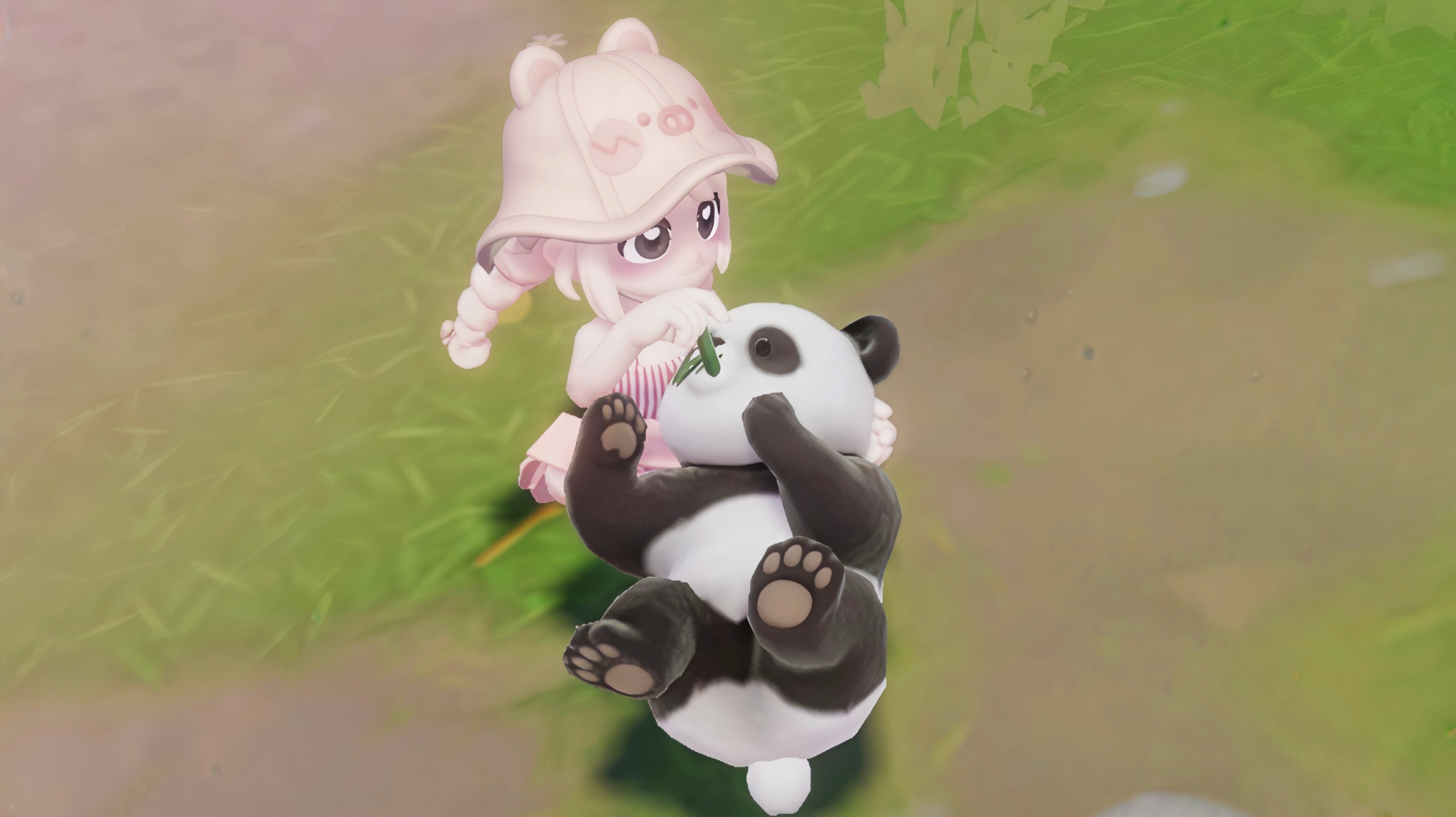 熊猫食槽在跳跳台截图