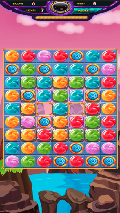 Sweet Crush Match 3 Games游戏截图